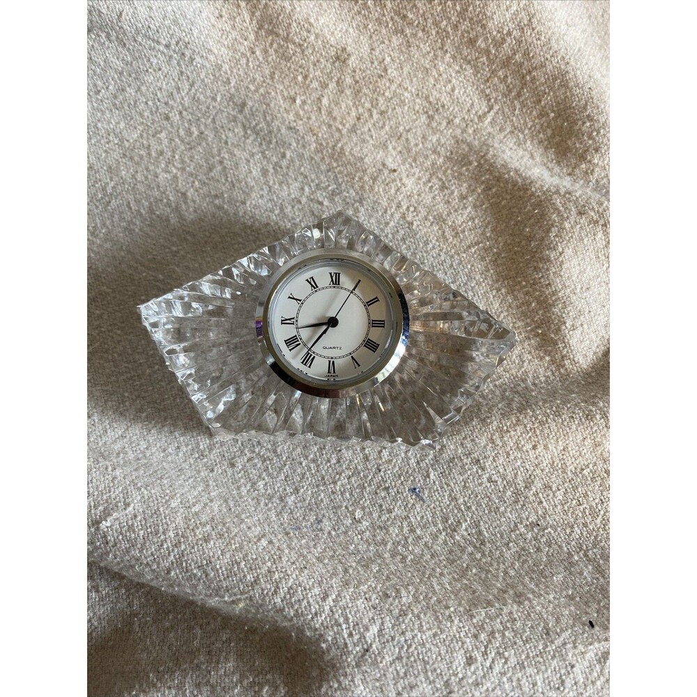 Tudor England Small Crystal Clock